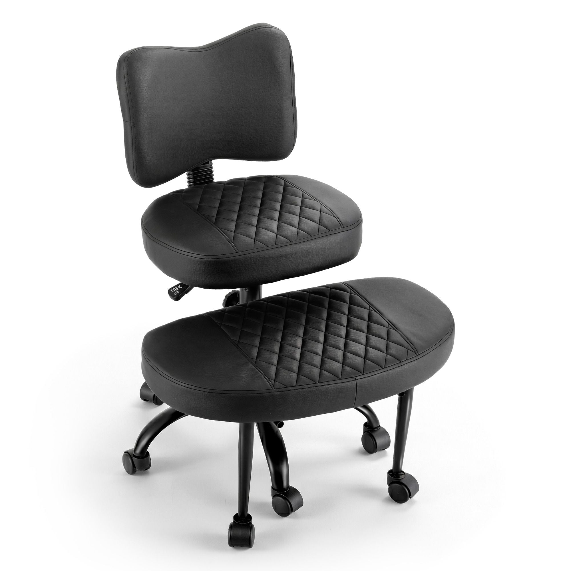 Cross Legged Kneeling Chair Adjustable Meditation Ergonomic Office Seat Hauptbild