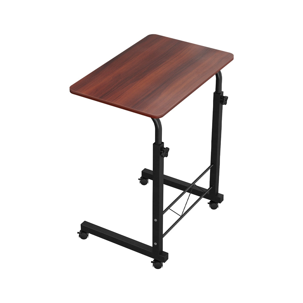 60cm Adjustable Laptop Desk Table - Dark Wood Main image