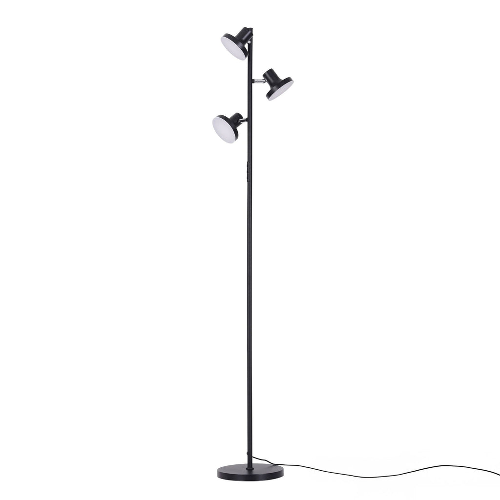 Artiss LED Tree Floor Lamp, 36W Modern Dimmable Standing Lamp with Remote & Touch Control, 4 Color Temperatures, 3 Rotatable LED Light Floor Lamps for Living Room, Bedroom, Office