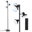 Artiss RGB Floor Lamp LED with 3 Swivel Lights Color Changing Lamp with Remote Stepless Dimmable