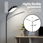 Artiss LED Floor Lamp with Remote Control & 4 Color Temperature Reading Living Room Bedroom Office