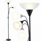 Artiss Floor Lamp Mother and Child Modern Home Living Room Office Reading Black