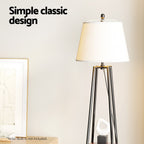 Artiss Floor Lamp 2 Tier Shelf Storage LED Light Stand Home Living Room Upright