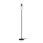 Artiss Floor Lamp Light Stand Modern Home Living Room Office Reading Glass Shade Black