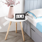 Levede Side Table Coffee Bedside End White-2006733258066366470