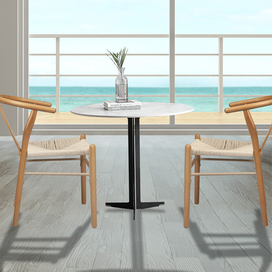 Levede 4x Dining Chairs Wooden Hans-2018816923311149062