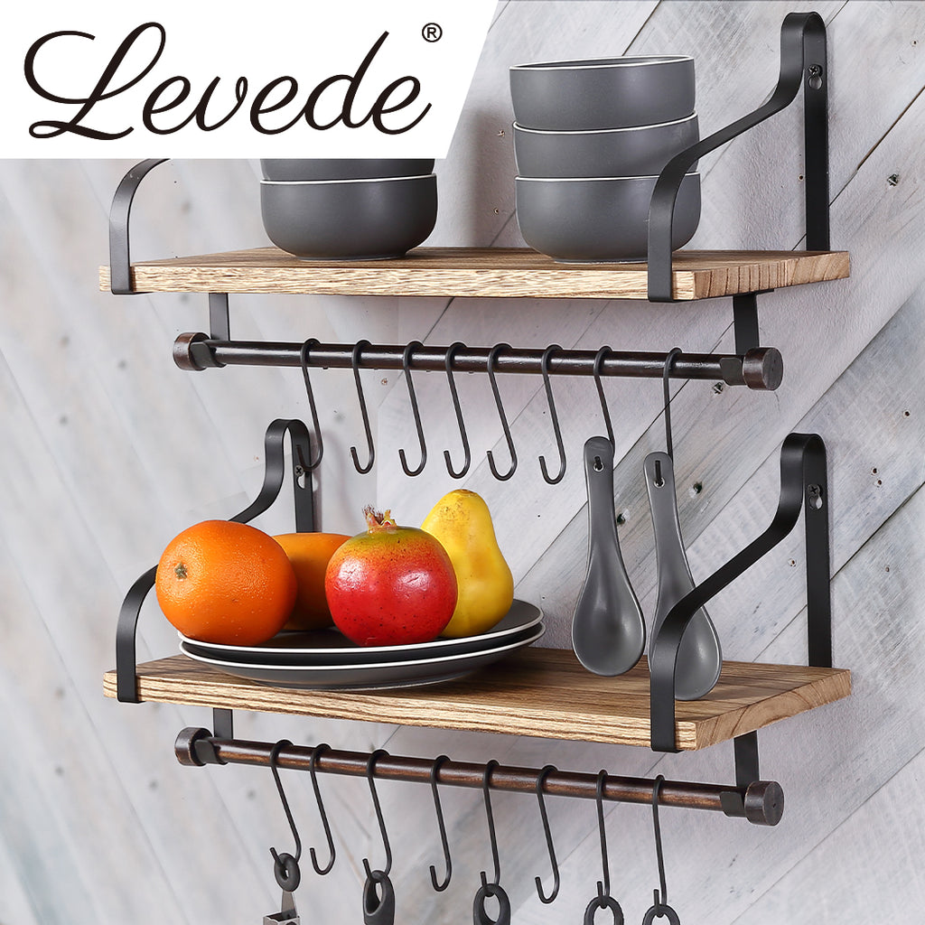 Levede Floating Shelf Brackets Wall-2006733145147314182