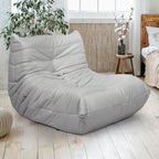 Levede Floor Chair Caterpillar Sofa Grey-2006733015677538310