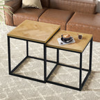 Levede 2PCS Nesting Coffee Tables-2018816870689411079