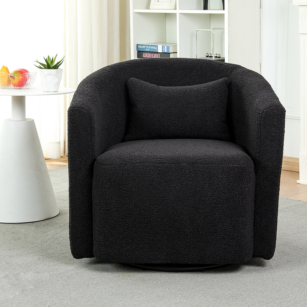 Levede Fleece Rocking Chair-2018816921633427463