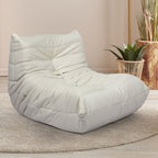 Levede Floor Chair Caterpillar Sofa Beige-2029387236247736327