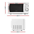 Devanti 20L Microwave Oven 800W White