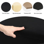 Artiss Storage Ottoman Bench Folding Blanket Box Toy Organiser Foot Stool Black