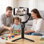 Devanti 3-Axis Gimbal Stabilizer with Tripod for Smartphone, Foldable Selfie Stick