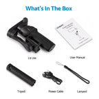 Devanti 3-Axis Gimbal Stabilizer with Tripod for Smartphone, Foldable Selfie Stick