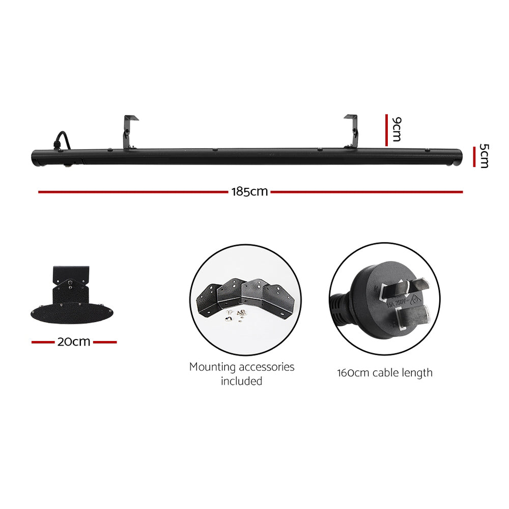 Devanti Electric Radiant Strip Heater Outdoor 3200W Secondary image