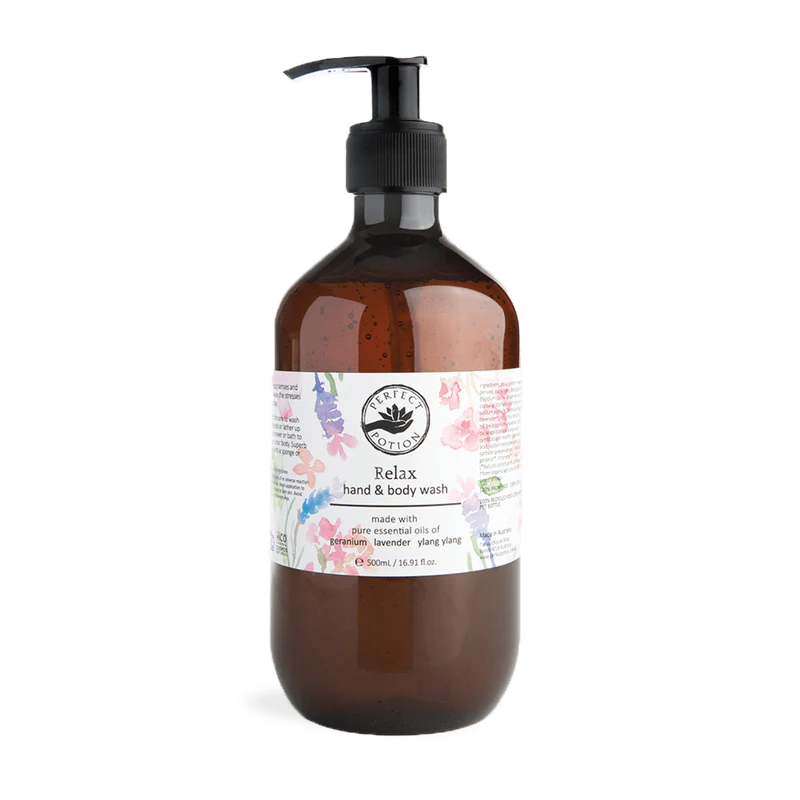 Relax Hand & Body Wash 500mL