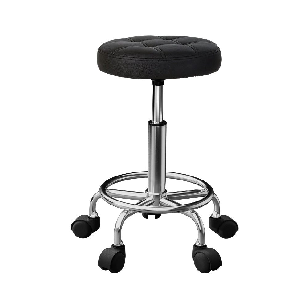 Artiss Salon Stool Round Swivel Chairs Hauptbild