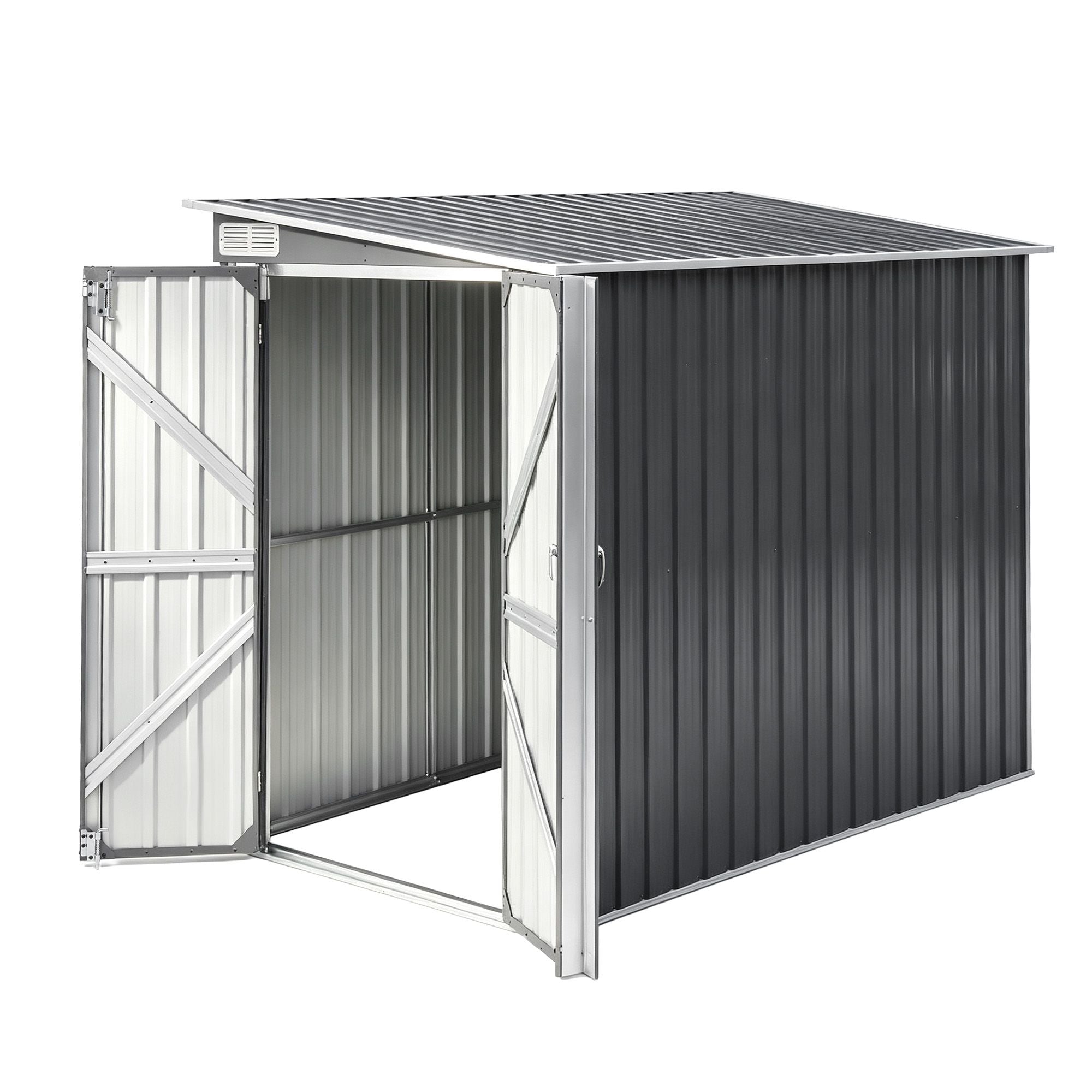 Giantz Garden Shed 1.2x2.4m Lean-To Bike Shelter Backyard Outdoor Storage Main image
