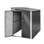 Giantz Garden Shed 1.2x2.4m Lean-To Bike Shelter Backyard Outdoor Storage