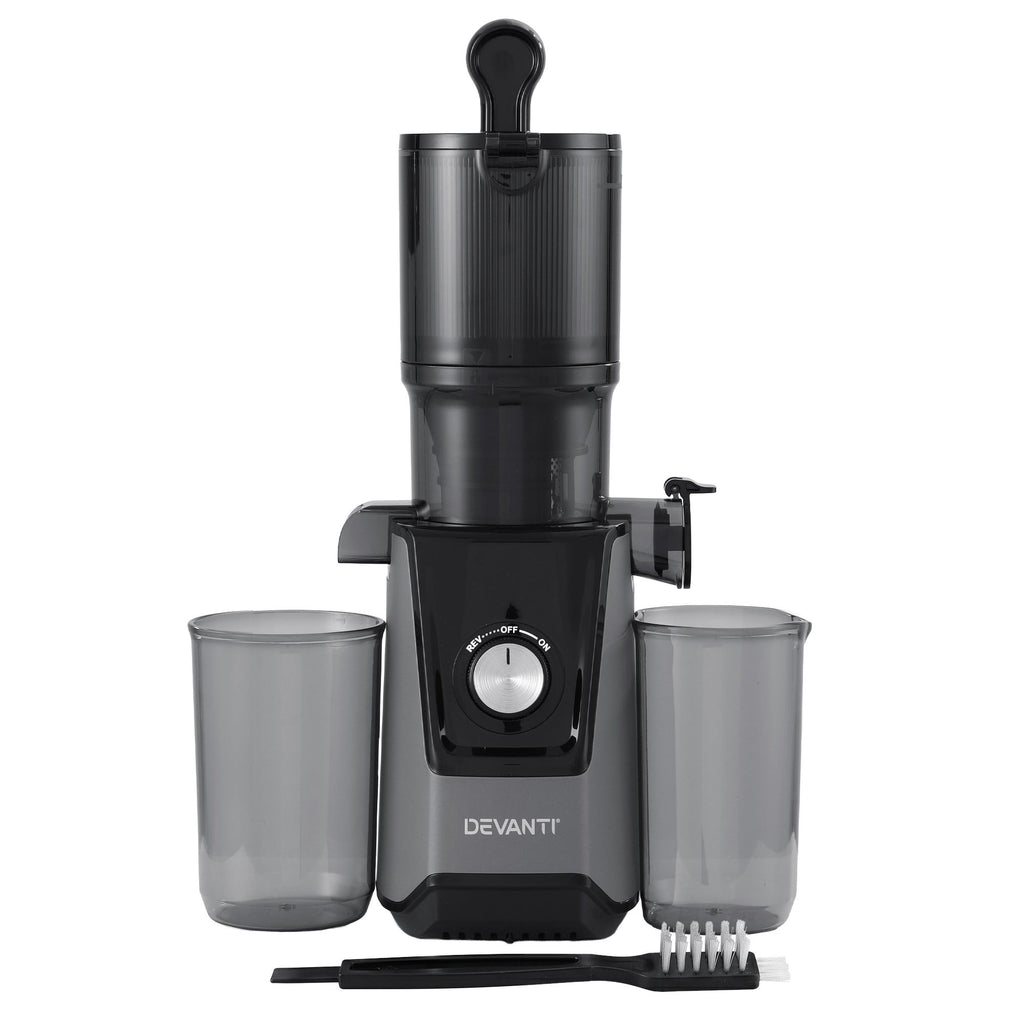 Devanti Slow Juicer Cold Press 200W for Fruit Vegetable Juice