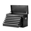 GIANTZ 5 Drawer Tool Chest Box Cabinet Lockable Garage Storage Organiser Black
