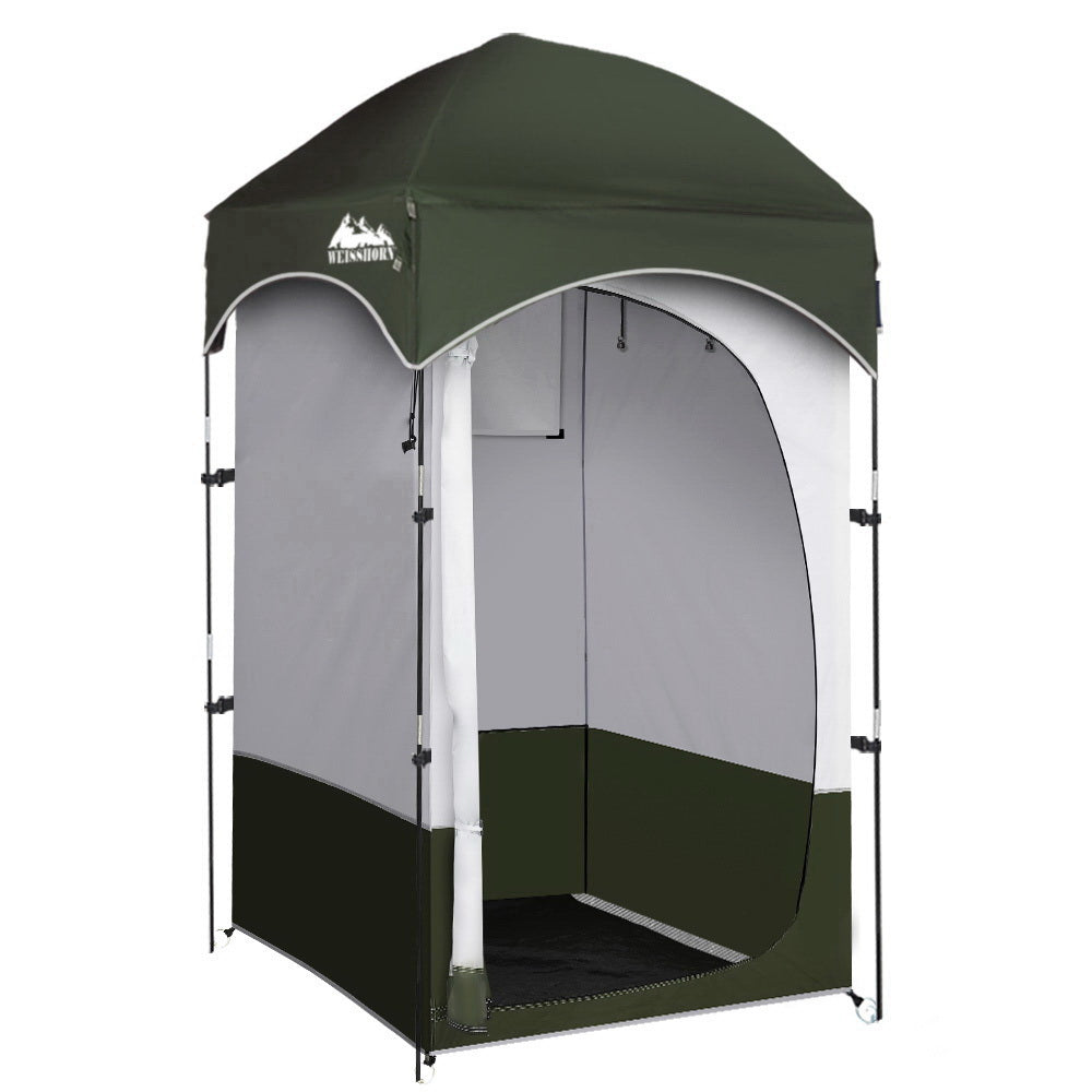 Weisshorn Camping Shower Toilet Tent Outdoor Portable Changing Room Ensuite Main image