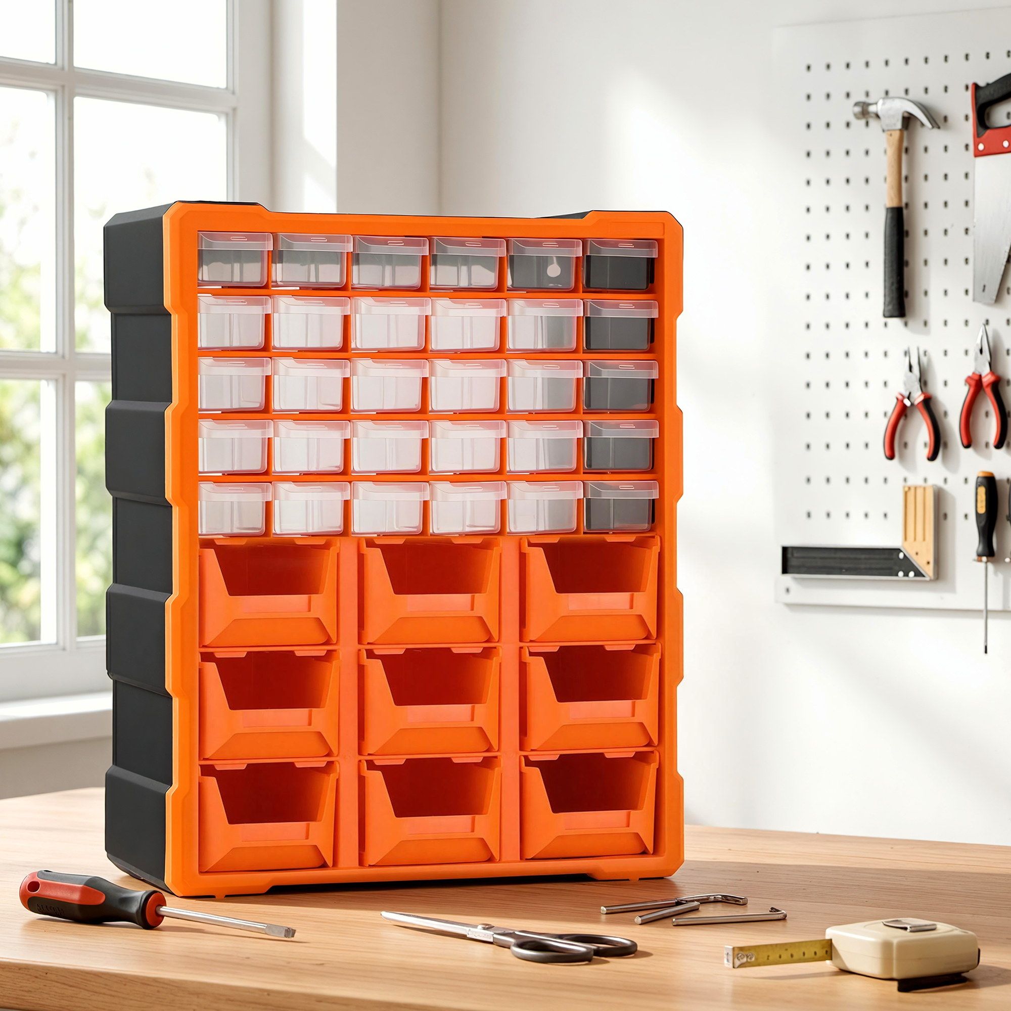 Giantz Tool Organizer 39-Drawer Hardware Cabinet Screw Storage Box Anti-Drop Main image
