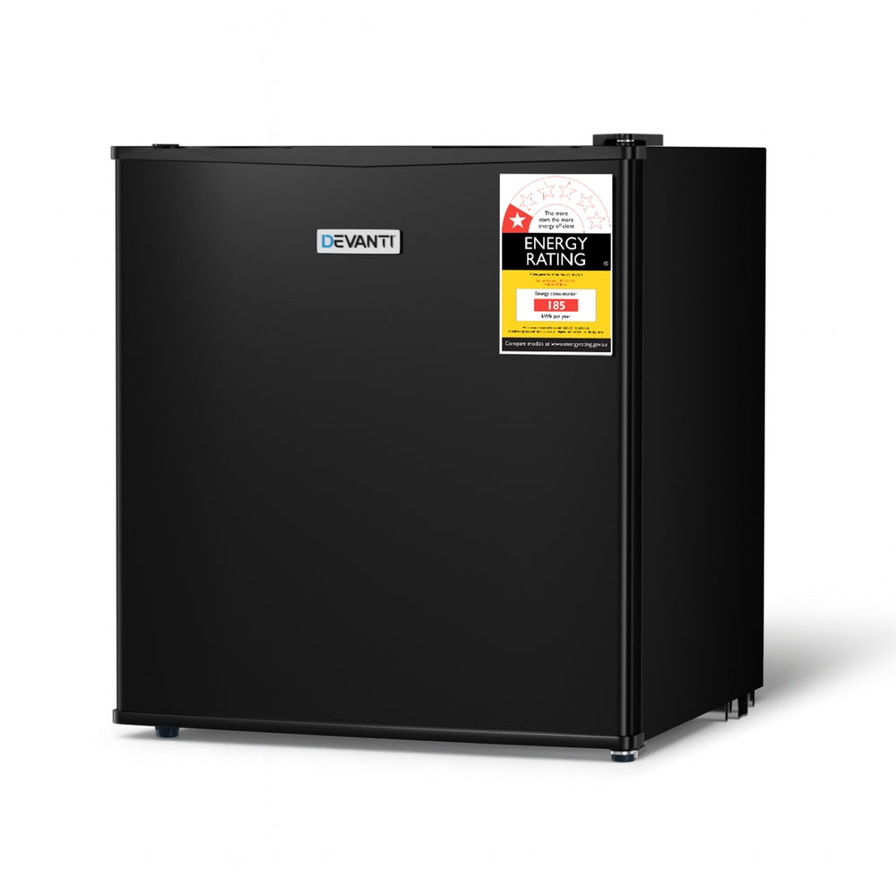Devanti 31L Small Upright Freezer Vertical Freezer Black Hauptbild