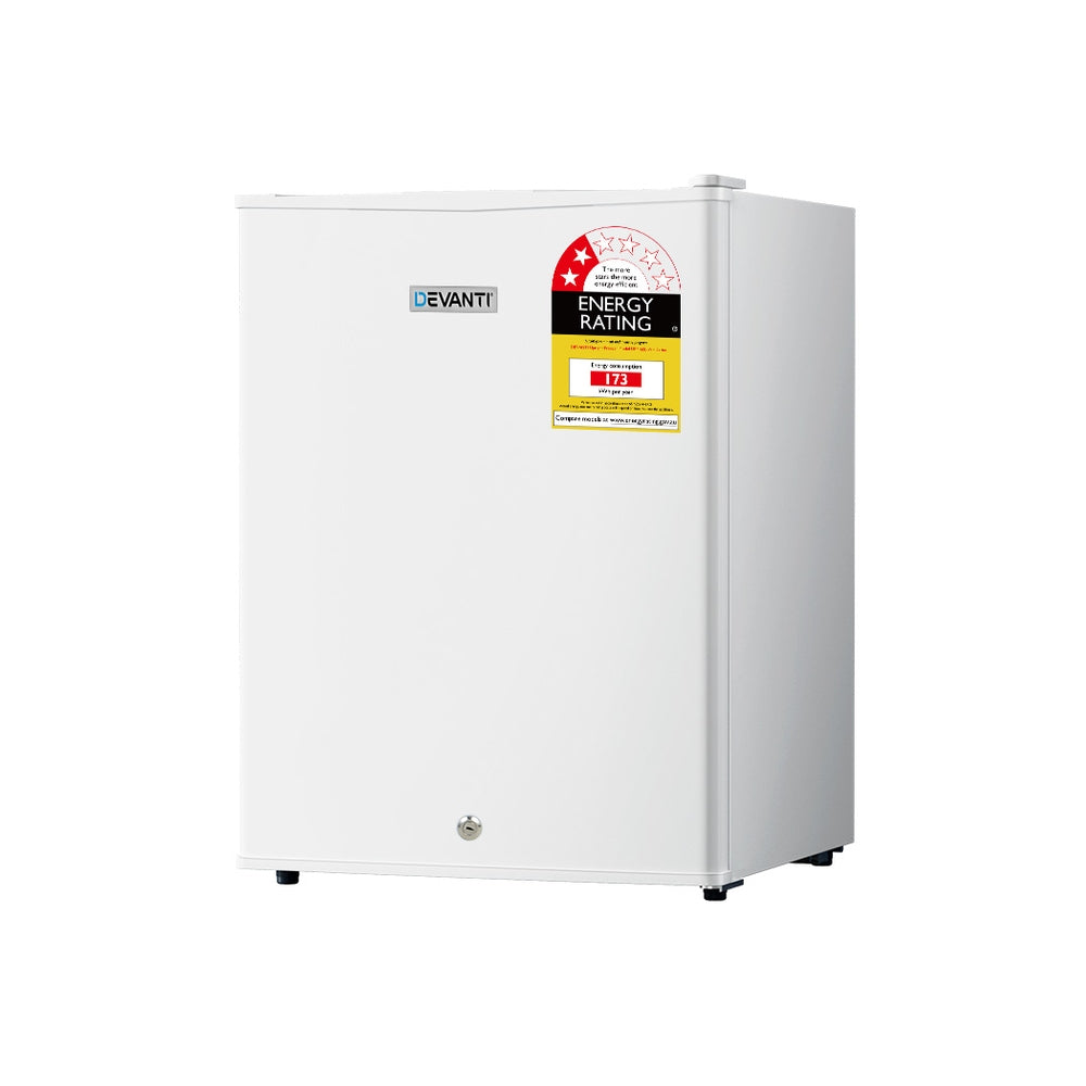 Devanti 42L Upright Freezer Fridge White Hauptbild