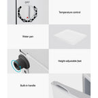 Devanti 42L Upright Freezer Fridge White