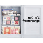 Devanti 42L Upright Freezer Fridge White