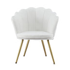 Artiss Armchair Teddy Fleece White Callista