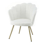 Artiss Armchair Teddy Fleece White Callista