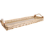Tray Charcuterie Wicker Natural | 60 x 20 x 4 cm