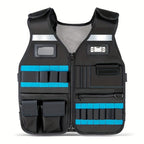tool vest, multi pocket vest, industrial tool vest, work safety vest, tool storage vest, breathable work vest, australia tool vest, construction tool vest