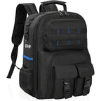 Tool Backpack Tool Storage Professional Tool Bag DIY Tool Backpack Tool - Black - Size regular