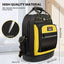 Tool Backpack Durable Tool Bag Organised Tool Storage Professional Tool - Black - Size regular