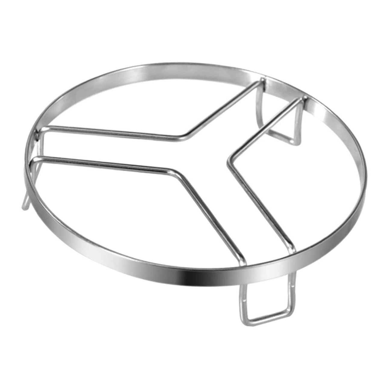 316 Stainless Steel Steam Rack for Cooking – Adjustable Kitchen Pot Stand with Heat-Resistant Design, Multi-Functional Steamer Base for Pots and Dishes (S,15cm) Main image