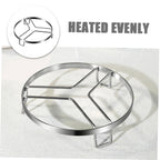 316 Stainless Steel Steam Rack for Cooking – Adjustable Kitchen Pot Stand with Heat-Resistant Design, Multi-Functional Steamer Base for Pots and Dishes (S,15cm)