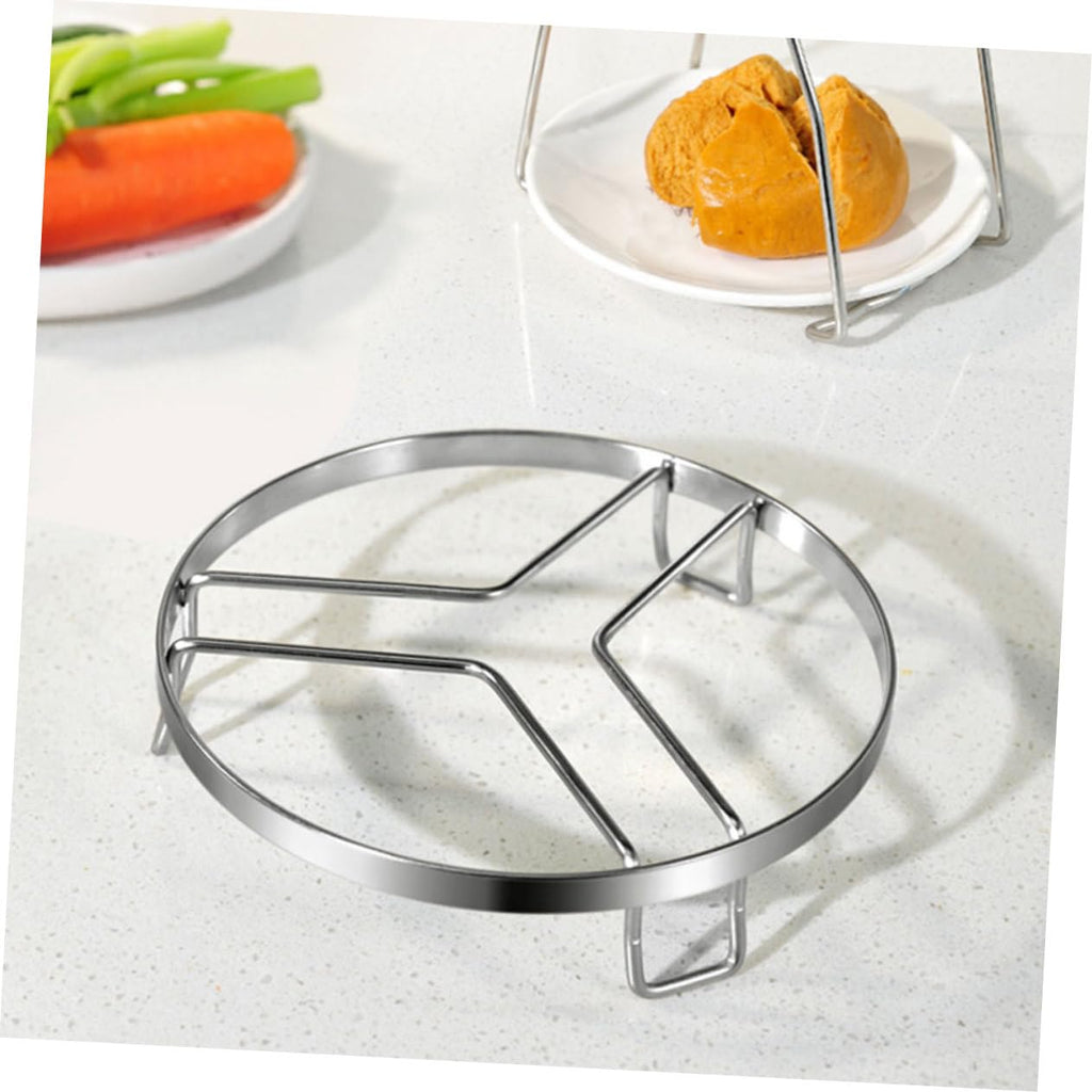 316 Stainless Steel Steam Rack for Cooking – Adjustable Kitchen Pot Stand with Heat-Resistant Design, Multi-Functional Steamer Base for Pots and Dishes (S,15cm)