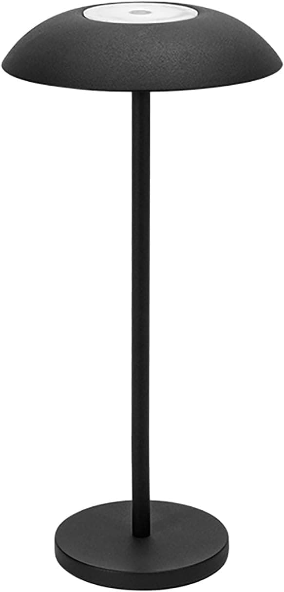 Rechargeable Wireless LED Table Lamp with Adjustable Brightness, 2600mAh Battery, Portable Bedside Lamp, Black Main image