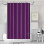 180x180cm Waterproof Shower Curtain, Quick-Drying Mold Resistant for Bathroom and Outdoor Shower, Purple