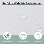 Waterproof Shower Curtain 180x180cm, quick-drying mold resistant for outdoor shower and bathroom, Yellow