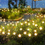Solar Garden Lighting - Solar Lights Outdoor - 4 Pack 32 LED Oscillating Solar Garden Lights - Solar Garden Lamp - Fireflies - Firefly Light for Outdoor Decorations - Solar Garden Lighting - Solar Energy - Waterproof - Garden Torch - Garden Lantern