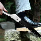 Folding Saw - Folding Pruning Saw - Garden Hand Saw - Folding Saw - 250 mm Saw Blade, 525 mm Total Length - Black - Tree Saw - Wood Saw - Manganese Steel