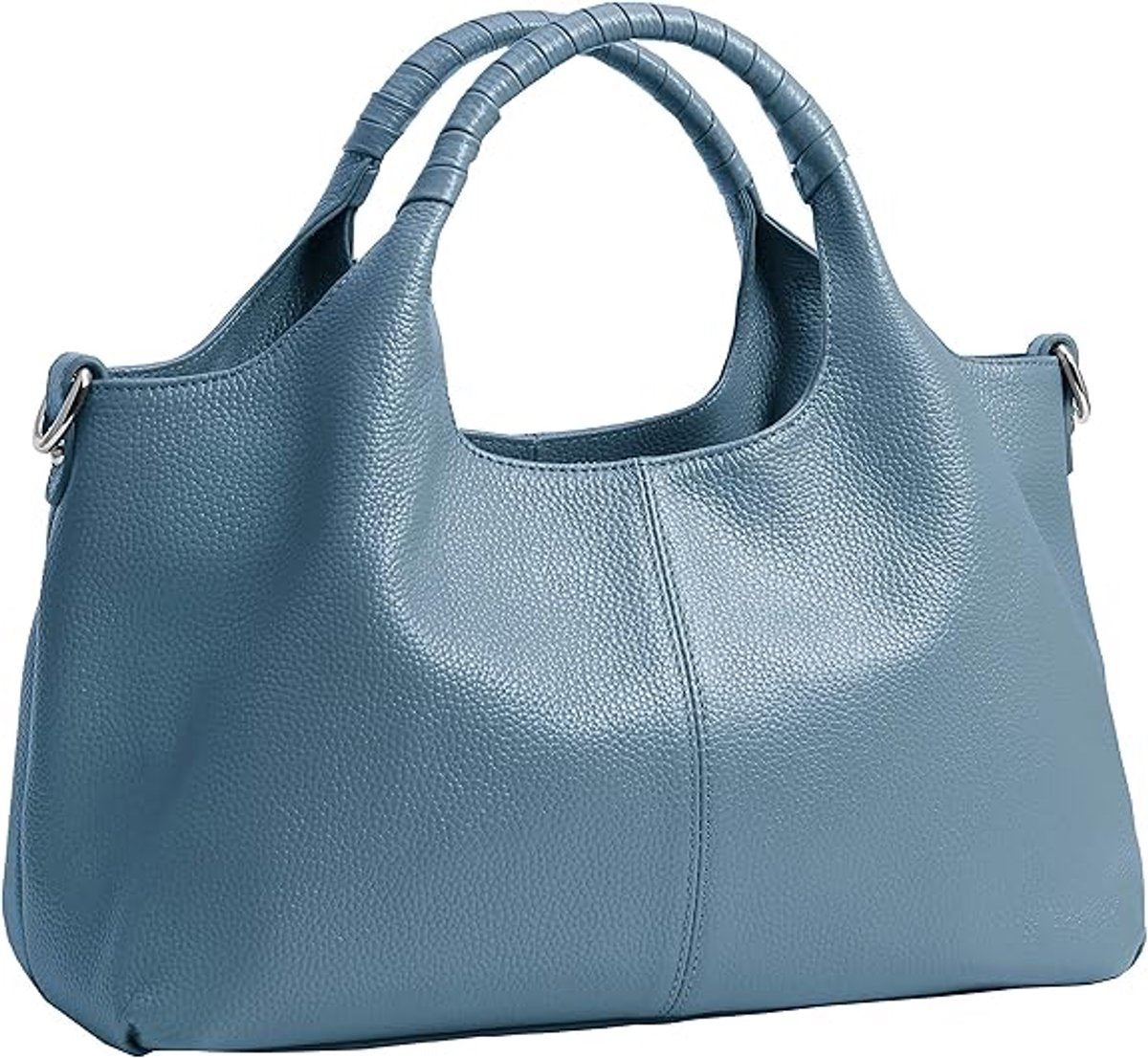 Women's Shoulder Bag - Vintage Handbag - Vintage Handbag with Multiple Compartments - Everyday | Travel Bag - Versatile - Large Capacity - Commuter Bag - Tote Bag - Shoulder/Crossbody Bag - Blue Main image