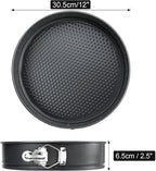 Nonstick Cheesecake Pan - Removable Bottom, Large Cake Pan - Great for Christmas and Birthdays - 12 Inches