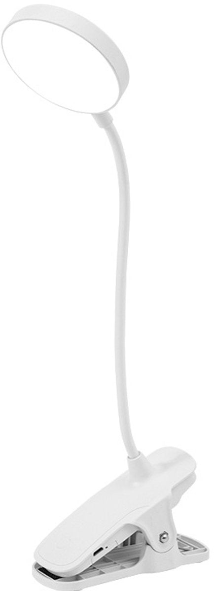 Reading lamp - Table lamp - Bedside table with clamp lamp - 3 brightness levels - USB rechargeable - Bedside table lamp Main image