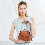 Crossbody Bags for Women Soft Leather Purses and Handbag Multi Pocket Shoulder Bag Spring Nostalgic Handbag Lightweight Women's Bag